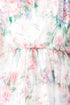 Runway Fashion Mesh Floral Ruffle Trim Terrific Gorgeous Cocktail, Party, Wedding Guest Renaissance Dress
